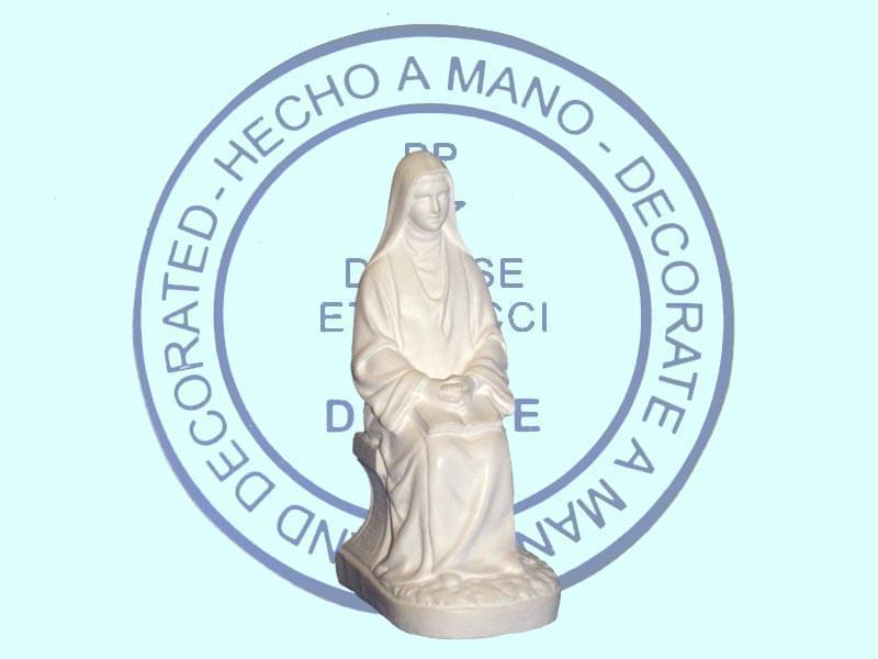 Sainte Thérèse assise