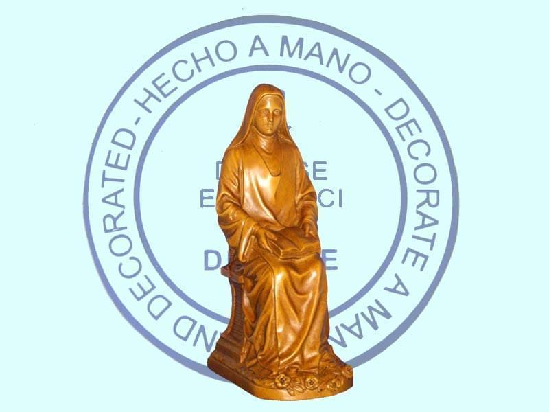 Sainte Thérèse assise